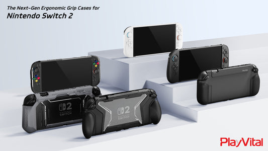 Gear Up for Nintendo Switch 2: PlayVital Debuts Next-Gen Grip Cases