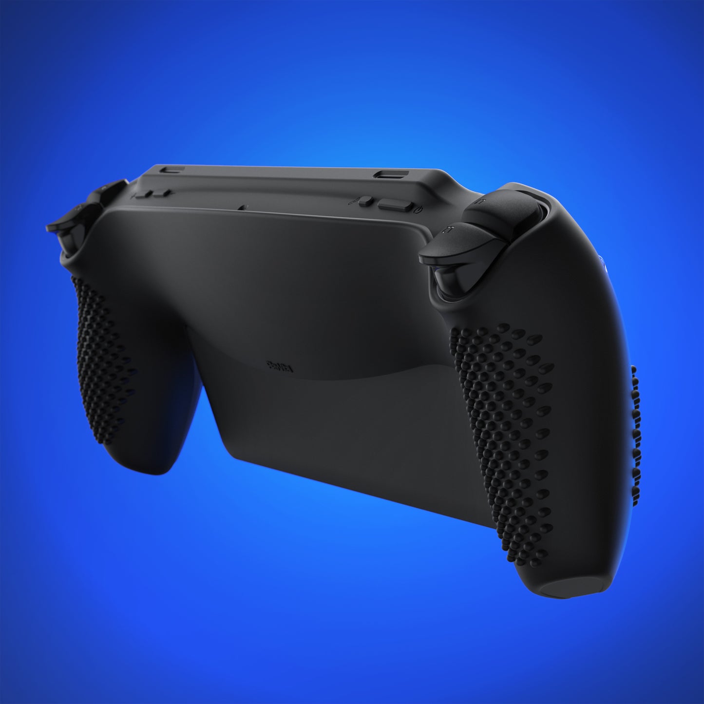 PlayVital 3D Studded Edition Anti-Slip Silicone Protective Case with Thumb Grips for PS Portal Remote Player - Black - CYRPFP001 PlayVital