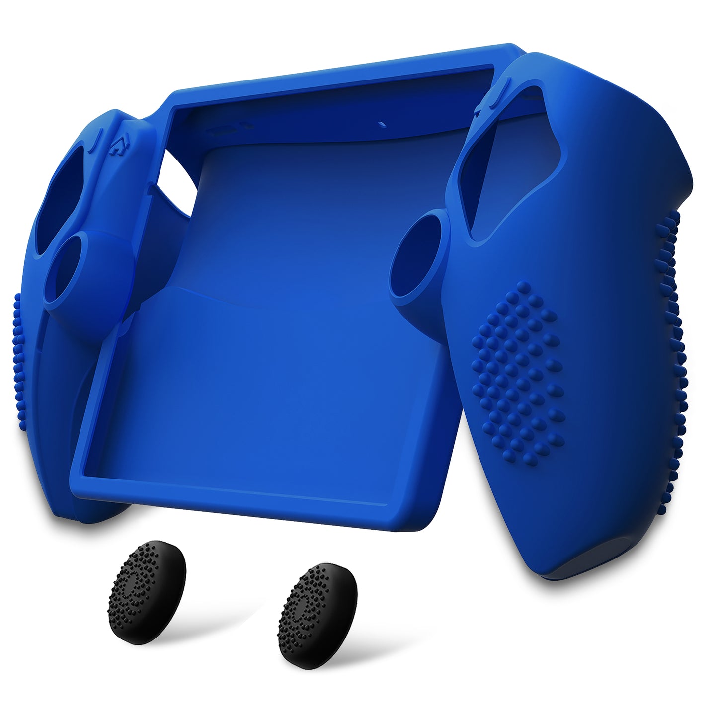PlayVital 3D Studded Edition Anti-Slip Silicone Protective Case with Thumb Grips for PS Portal Remote Player - Black - CYRPFP001 (Copy) PlayVital