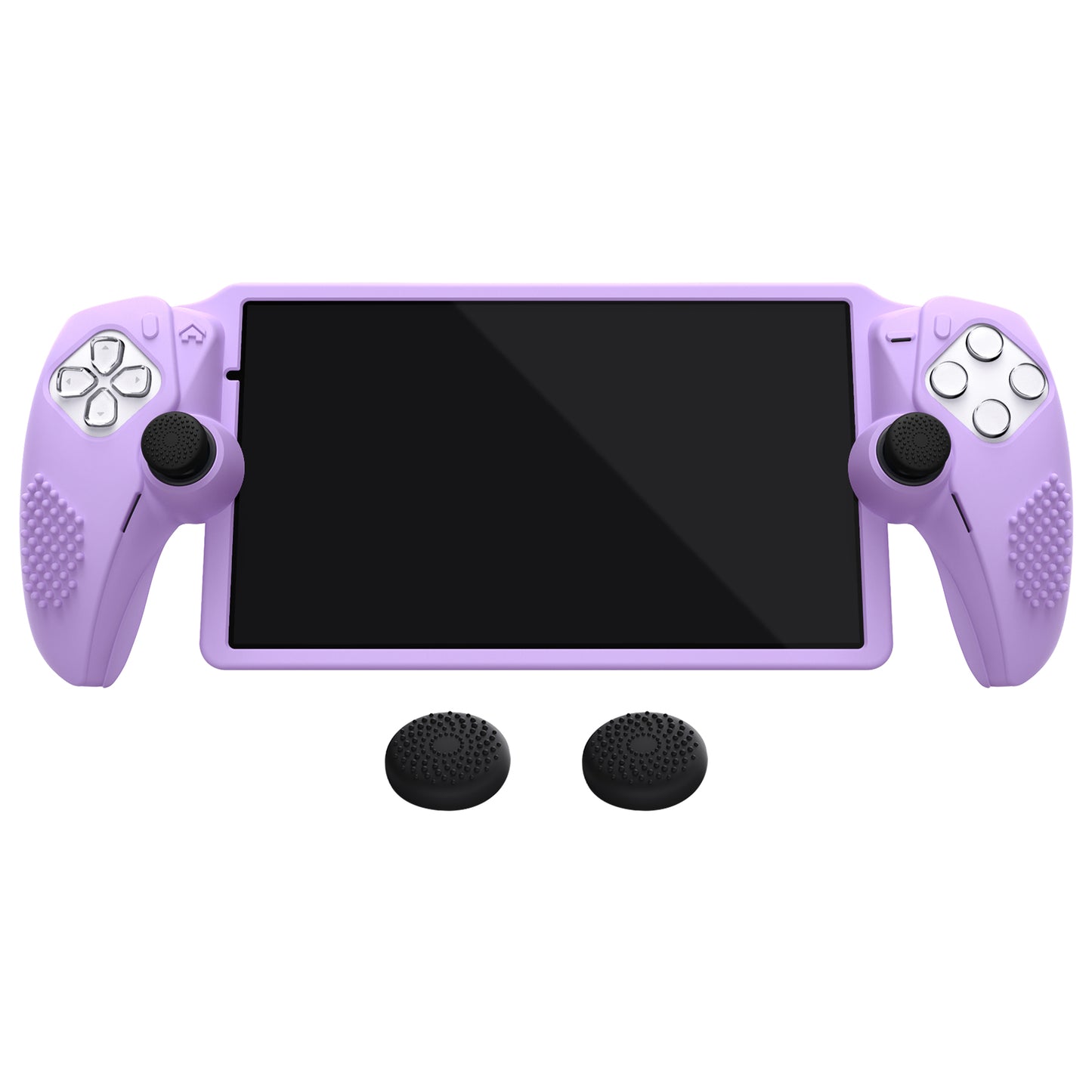 PlayVital 3D Studded Edition Anti-Slip Silicone Protective Case with Thumb Grips for PS Portal Remote Player - Black - CYRPFP001 (Copy) PlayVital