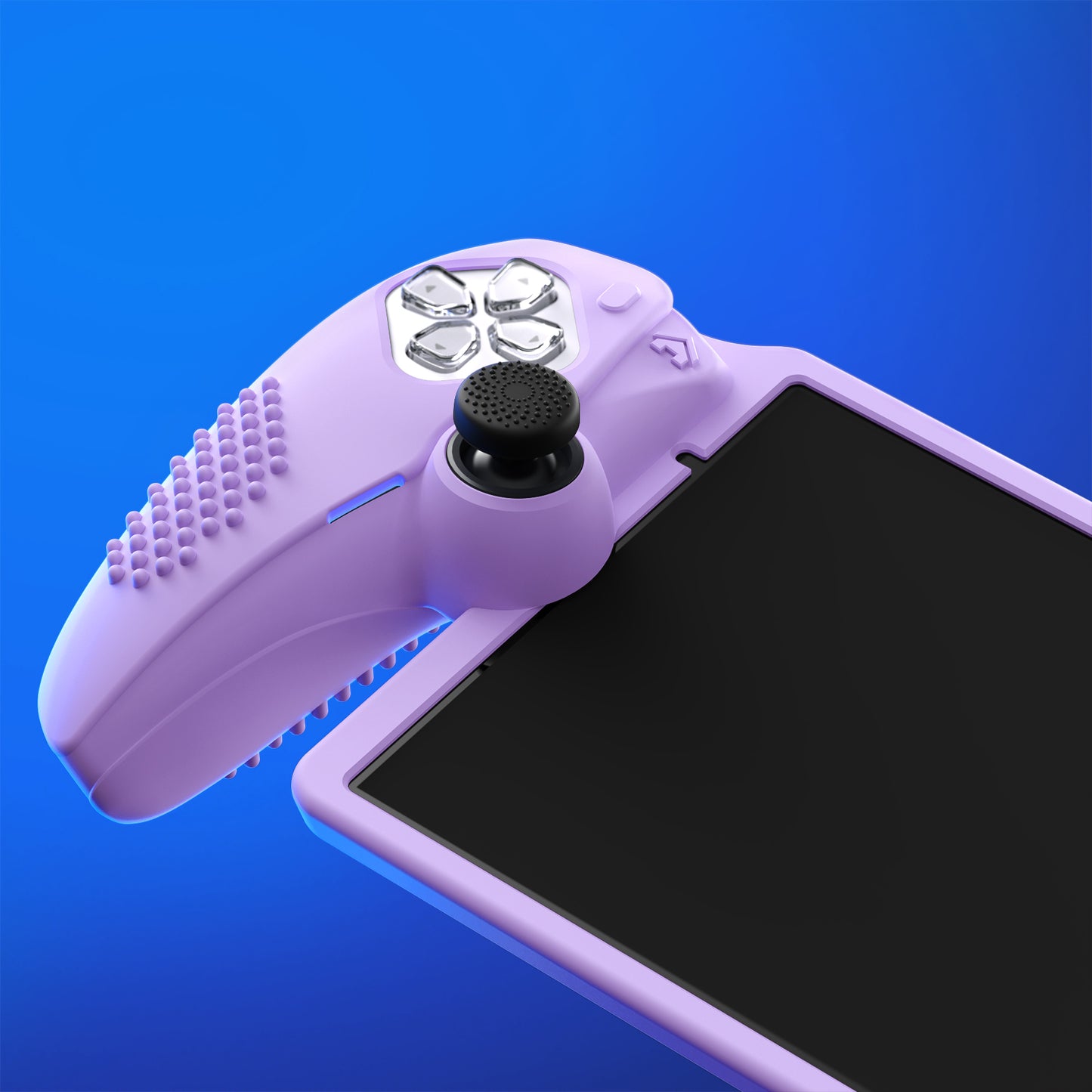 PlayVital 3D Studded Edition Anti-Slip Silicone Protective Case with Thumb Grips for PS Portal Remote Player - Black - CYRPFP001 (Copy) PlayVital