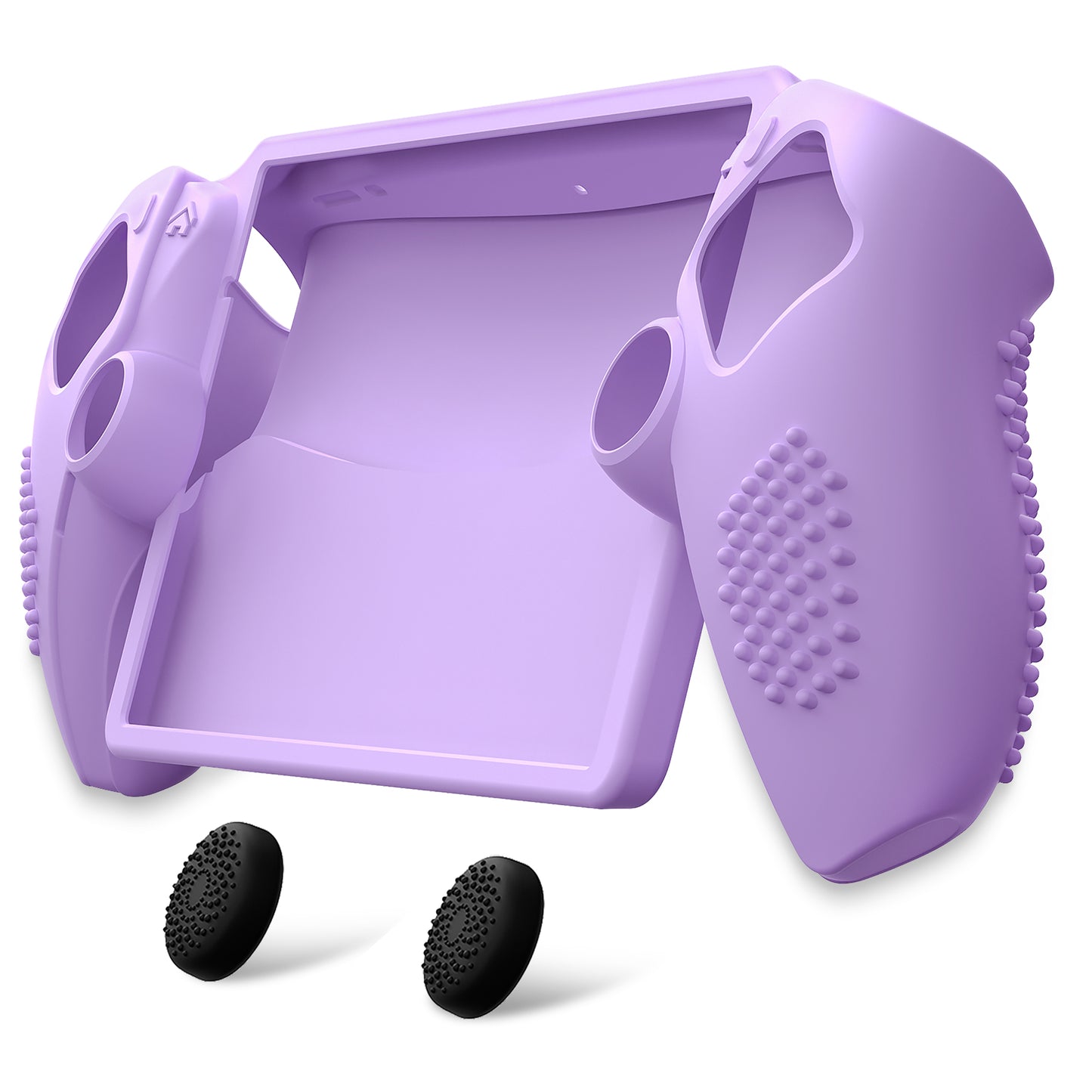 PlayVital 3D Studded Edition Anti-Slip Silicone Protective Case with Thumb Grips for PS Portal Remote Player - Black - CYRPFP001 (Copy) PlayVital