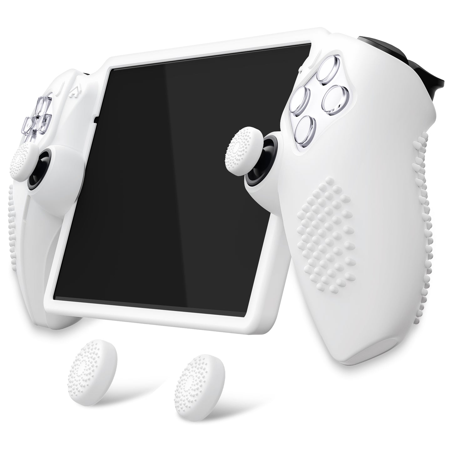 PlayVital 3D Studded Edition Anti-Slip Silicone Protective Case with Thumb Grips for PS Portal Remote Player - Black - CYRPFP001 (Copy) PlayVital