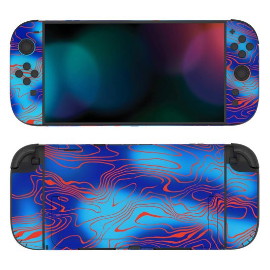 PlayVital Custom Full Set Protective Skin Decal for Nintendo Switch 2 (2025) Console & Joycon - Damascuscamo PlayVital