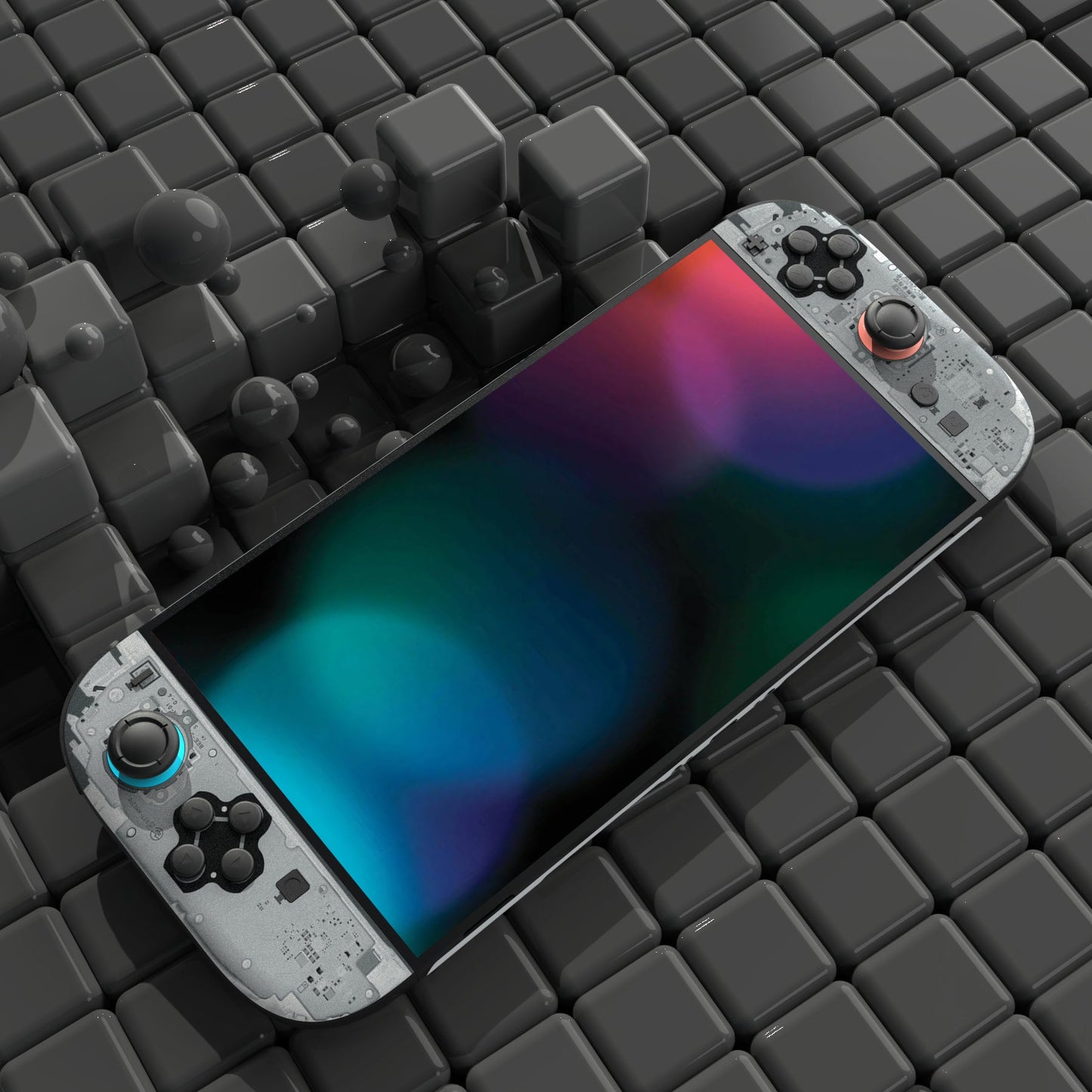 PlayVital Custom Full Set Protective Skin Decal for Nintendo Switch 2 (2025) Console & Joycon - X Tear Down PlayVital