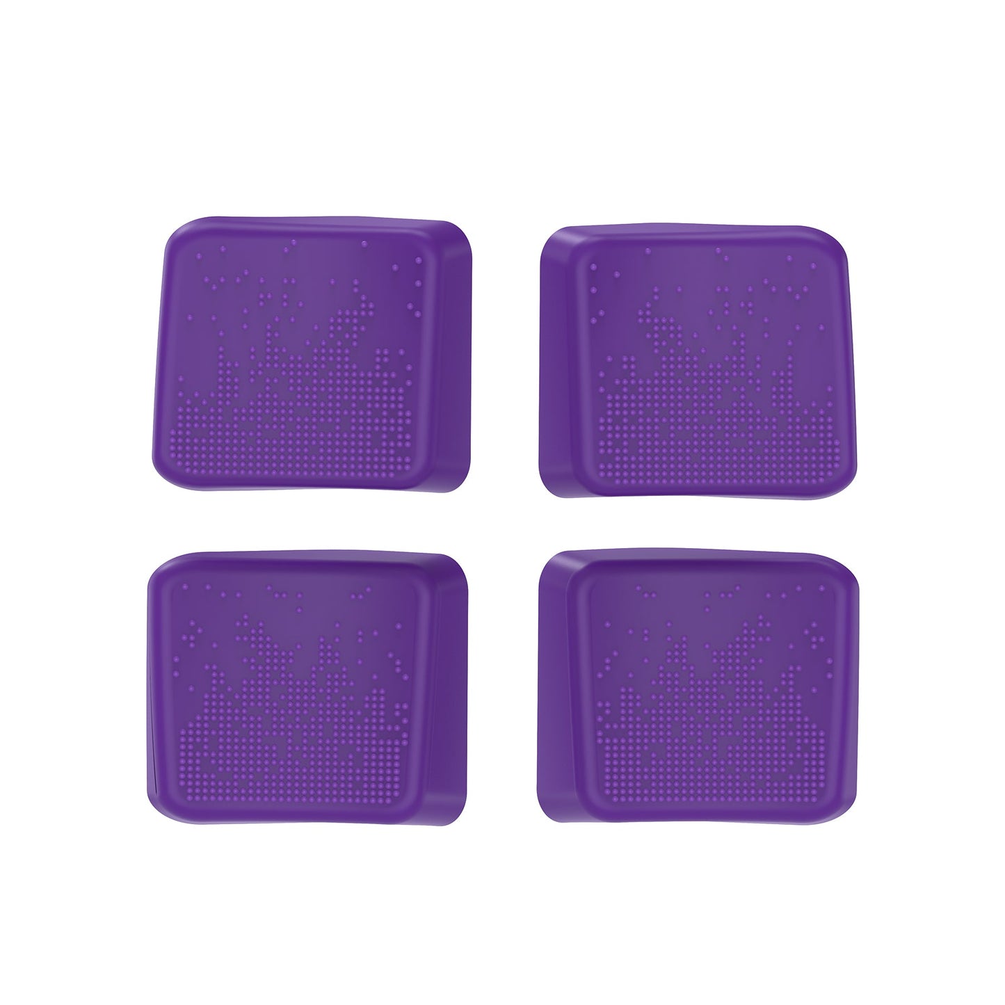 PlayVital Cute Demon Protective Case with Thumb Grips Caps for Steam Deck LCD & OLED - Purple PlayVital