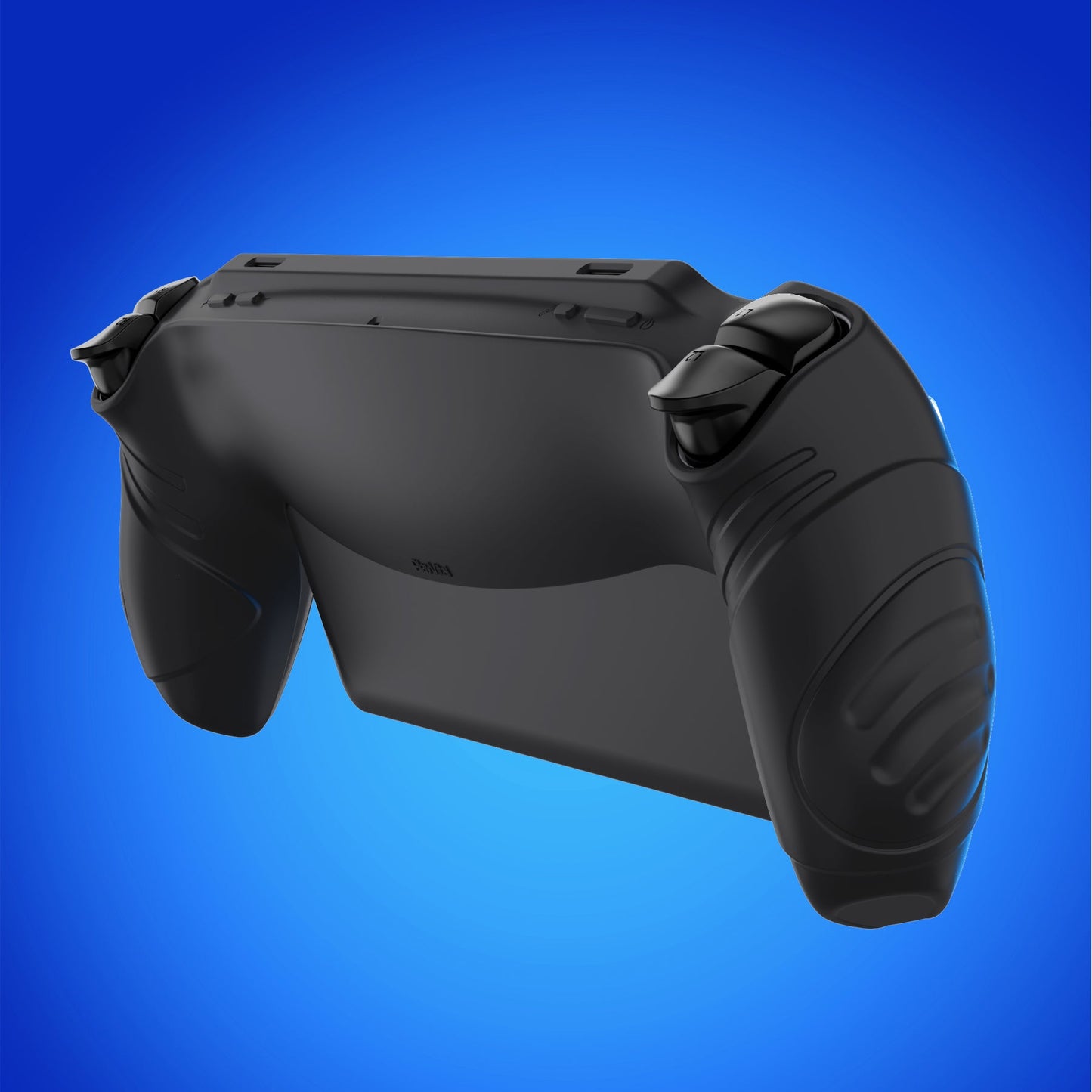 PlayVital Guardian Edition Silicone Protective Case with Thumb Grips for PS Portal Remote Player, Shockproof, Anti-Slip Grip Design for PS Portal Cover - Black PlayVital