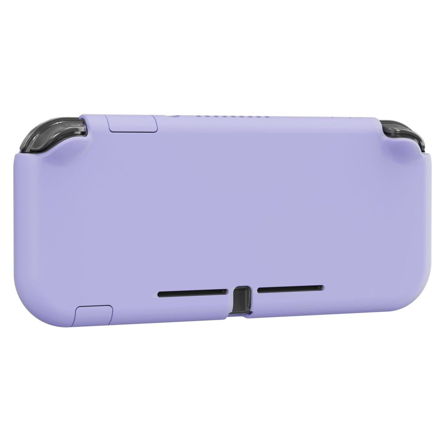 PlayVital Hard Shell Protective Case with Screen Protector & Thumb Grip Caps & Button Caps for Nintendo Switch Lite - Light Violet PlayVital