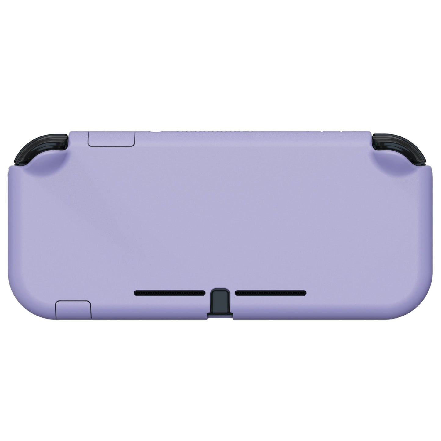PlayVital Hard Shell Protective Case with Screen Protector & Thumb Grip Caps & Button Caps for Nintendo Switch Lite - Light Violet PlayVital