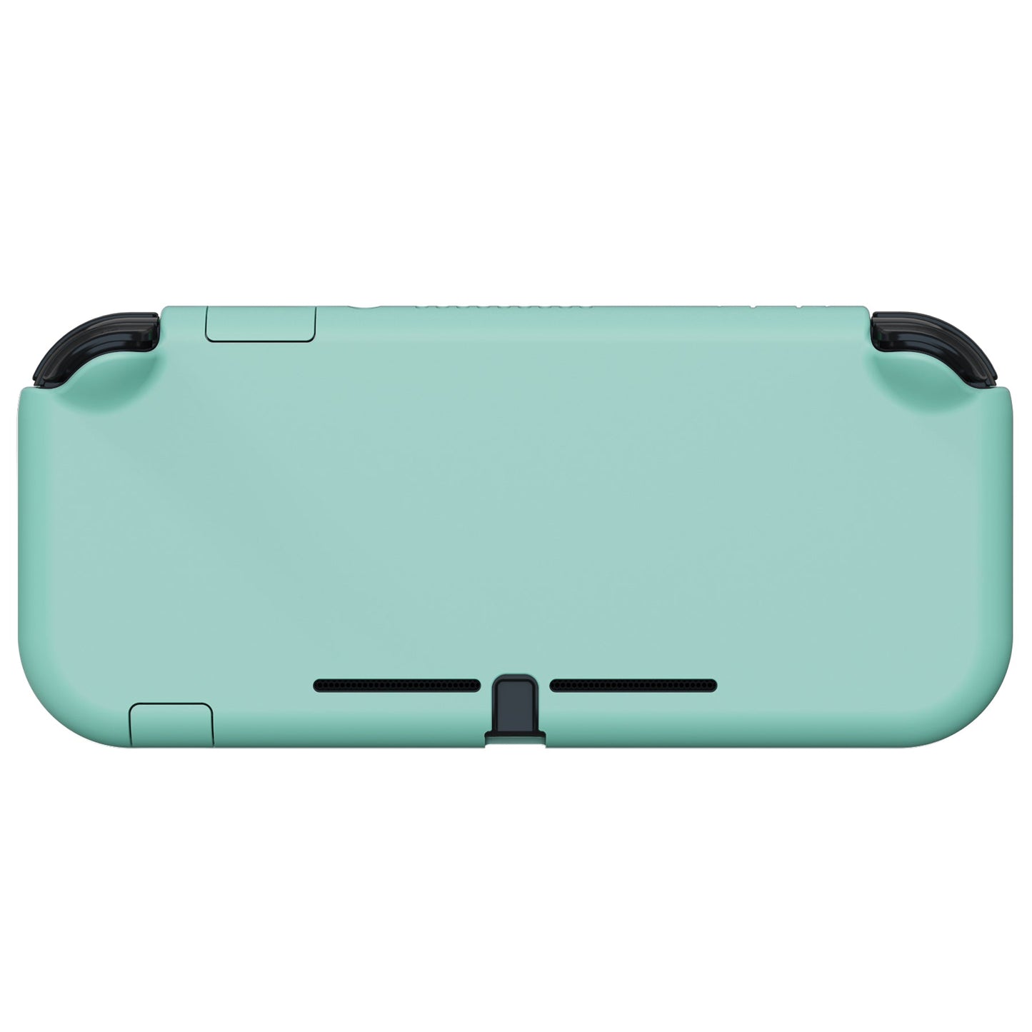PlayVital Hard Shell Protective Case with Screen Protector & Thumb Grip Caps & Button Caps for Nintendo Switch Lite - Misty Green PlayVital