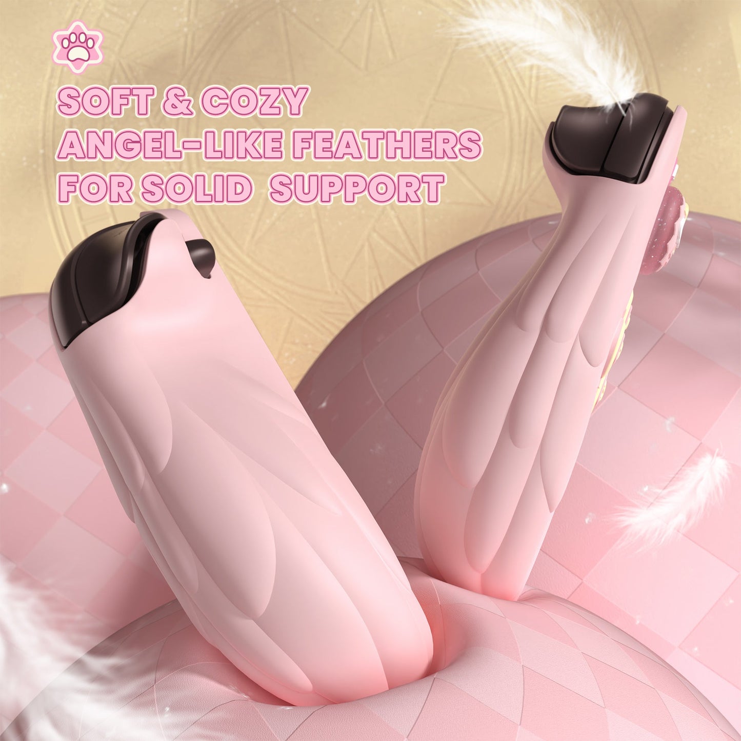 PlayVital Magic Wings Protective Case for Nintendo Switch 2 - Pink PlayVital