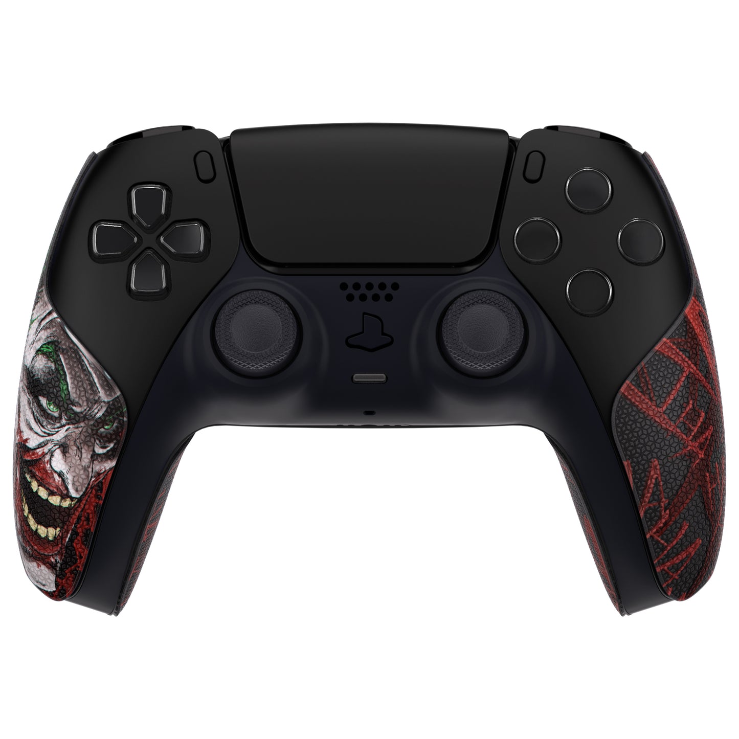 PlayVital Split Design Anti-Skid Sweat-Absorbent Premium Grip for PS5 Controller - Clown Hahaha
