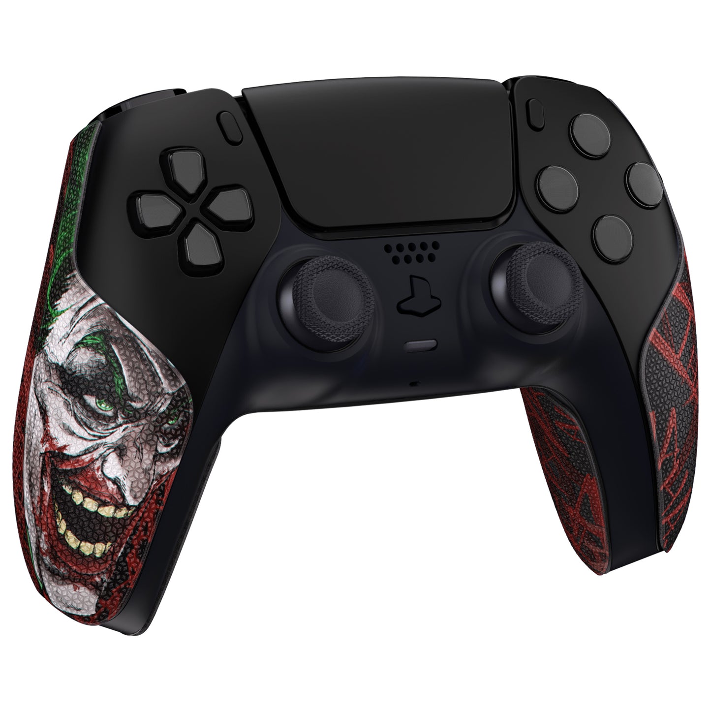 PlayVital Split Design Anti-Skid Sweat-Absorbent Premium Grip for PS5 Controller - Clown Hahaha