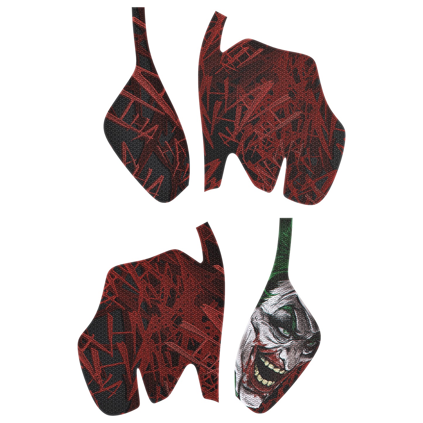 PlayVital Split Design Anti-Skid Sweat-Absorbent Premium Grip for PS5 Controller - Clown Hahaha