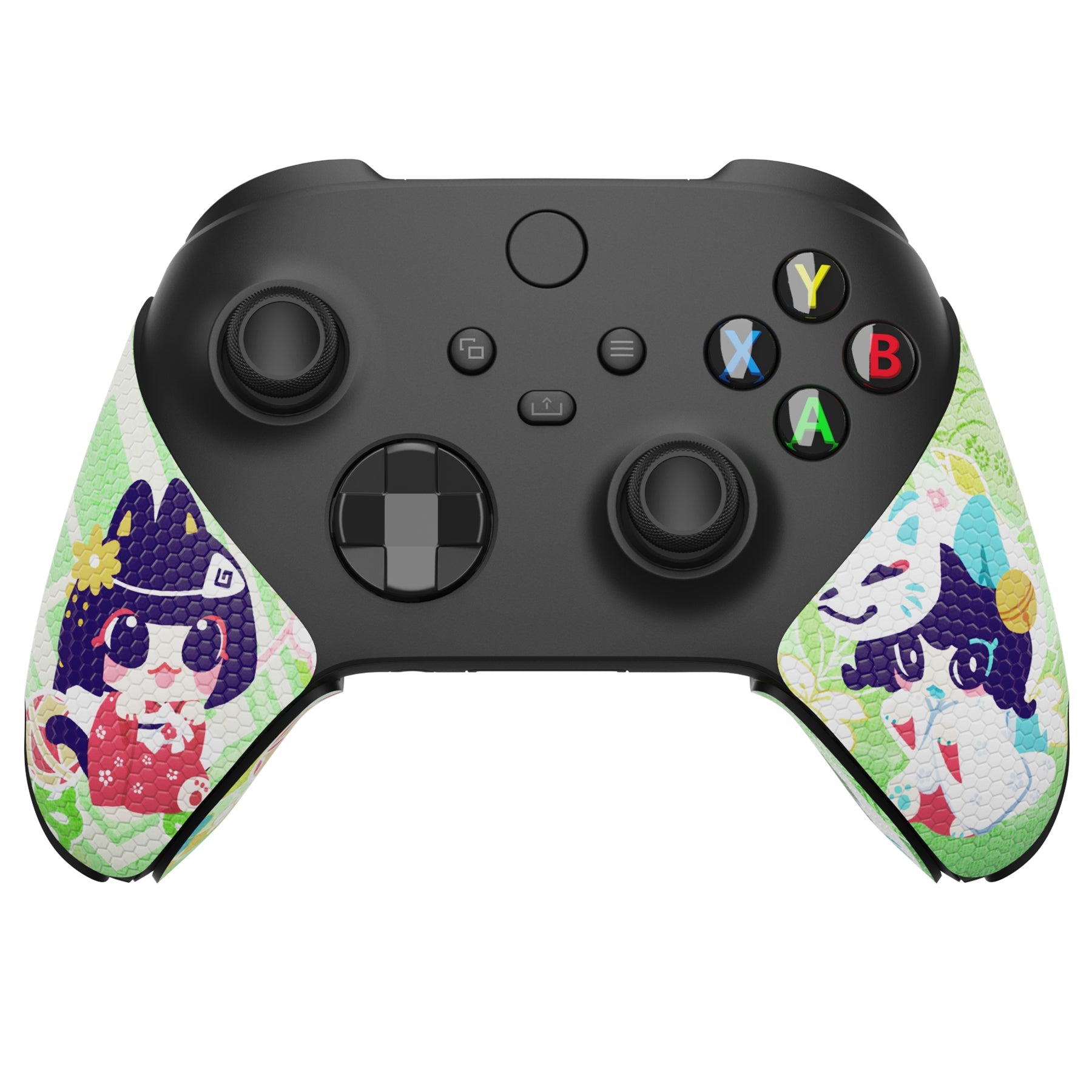 PlayVital Professional Textured Anti-Skid Sweat-Absorbent Handle Grips for Xbox Series X/S Controller & Xbox Core Wireless Controller - Wishing Shrine PlayVital