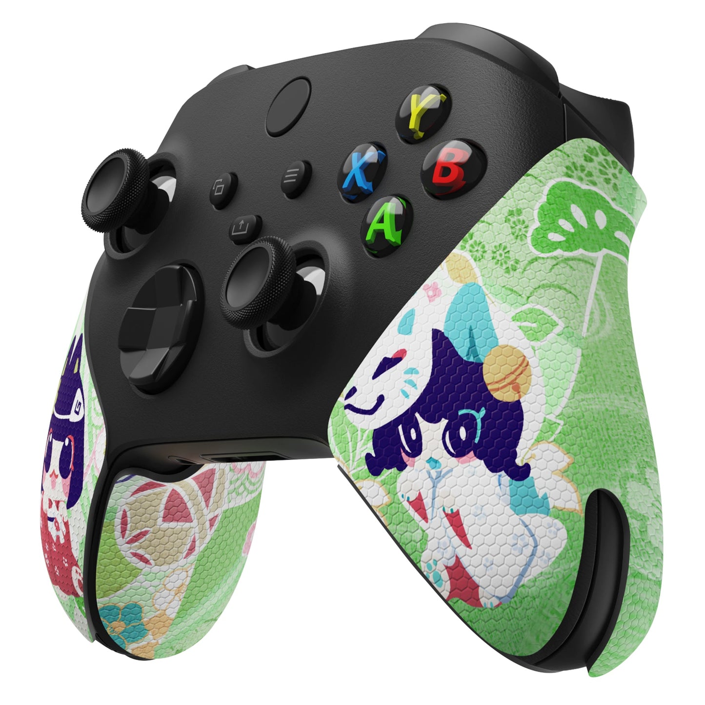 PlayVital Professional Textured Anti-Skid Sweat-Absorbent Handle Grips for Xbox Series X/S Controller & Xbox Core Wireless Controller - Wishing Shrine PlayVital