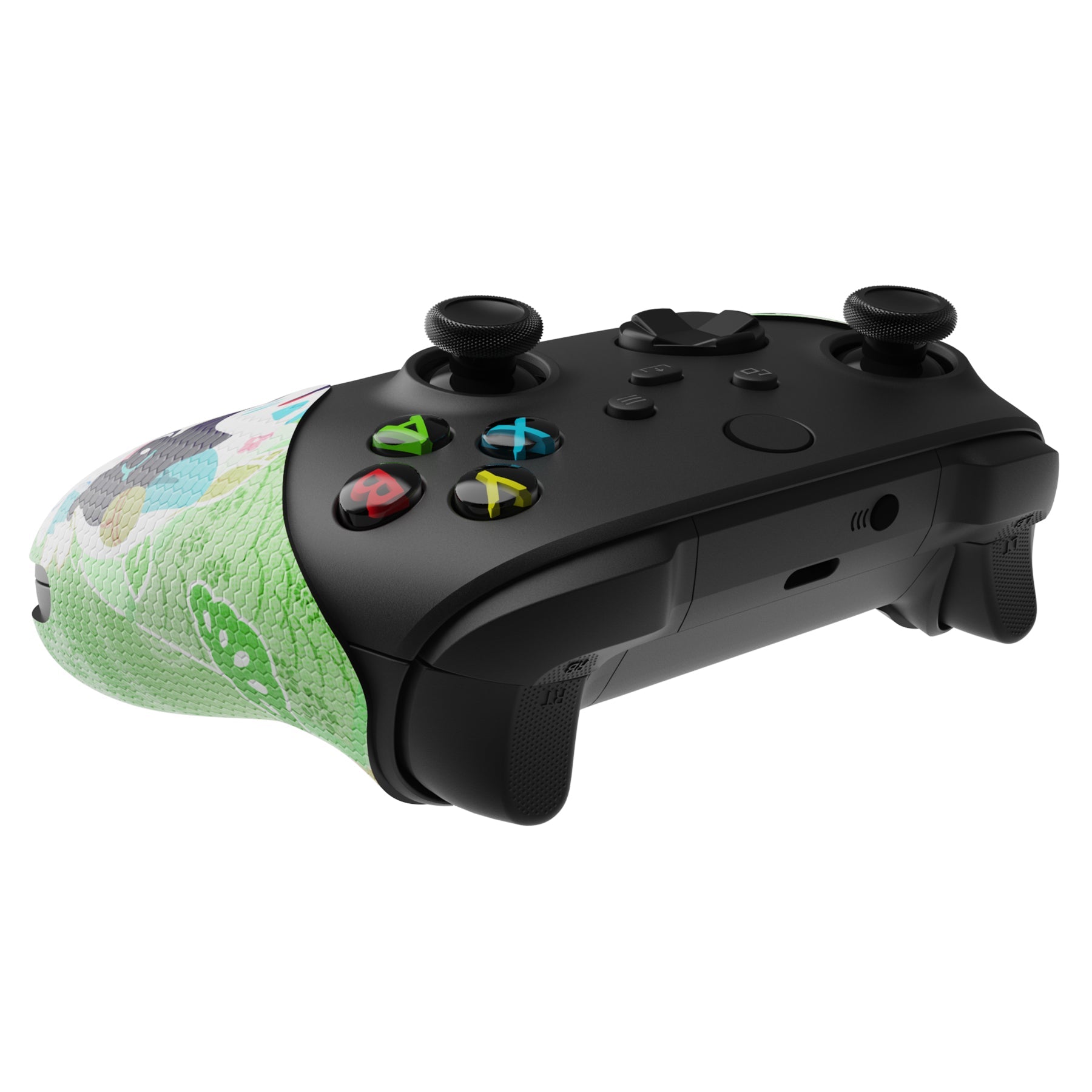 PlayVital Professional Textured Anti-Skid Sweat-Absorbent Handle Grips for Xbox Series X/S Controller & Xbox Core Wireless Controller - Wishing Shrine PlayVital