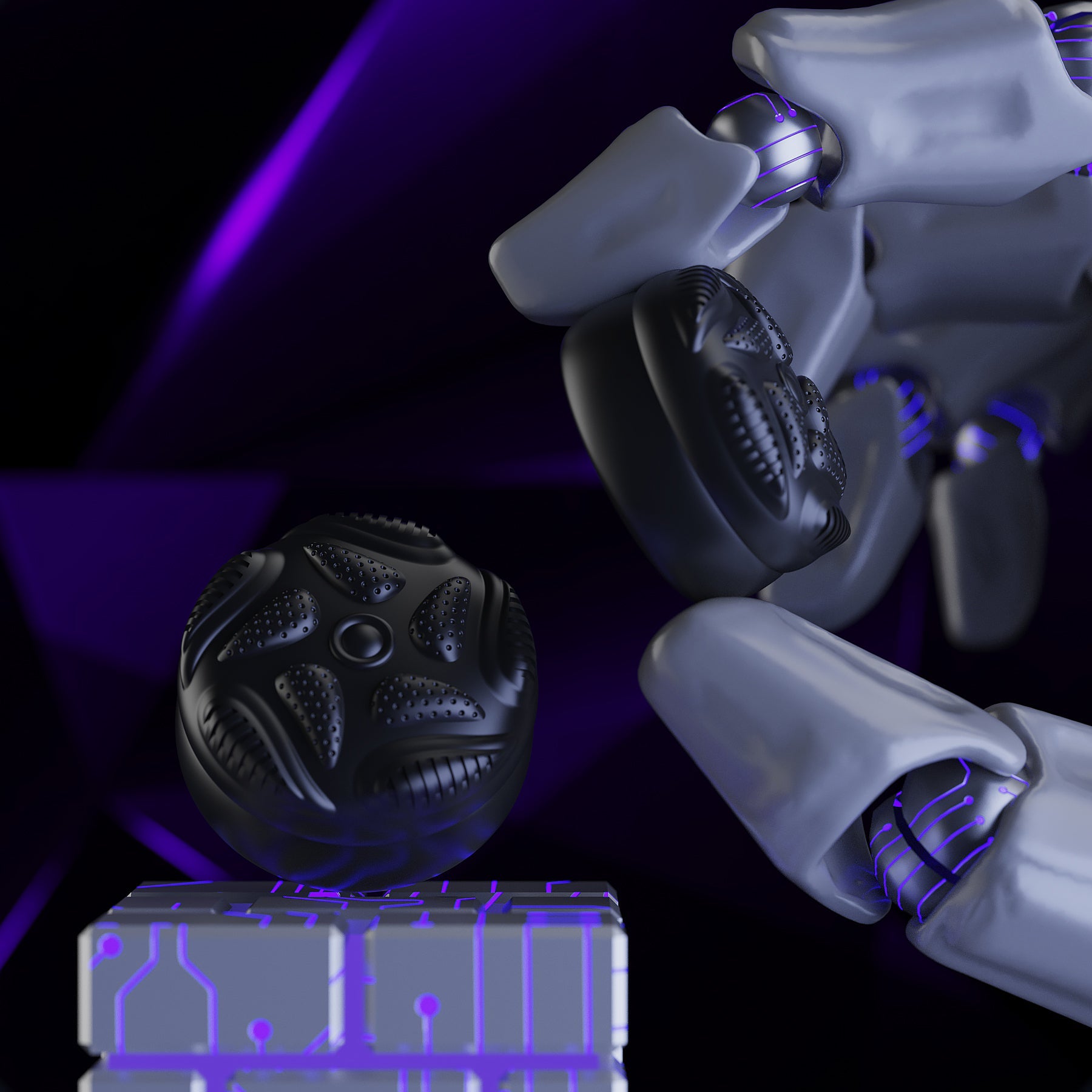 PlayVital Raindrop Texture Design Thumbs Cushion Caps Thumb Grips (4-Pack) for Switch 2, Anti-Slip Raindrop Texture Design Silicone Joystick Grip Cover for Nintendo Switch 2 Joycon - Black PlayVital