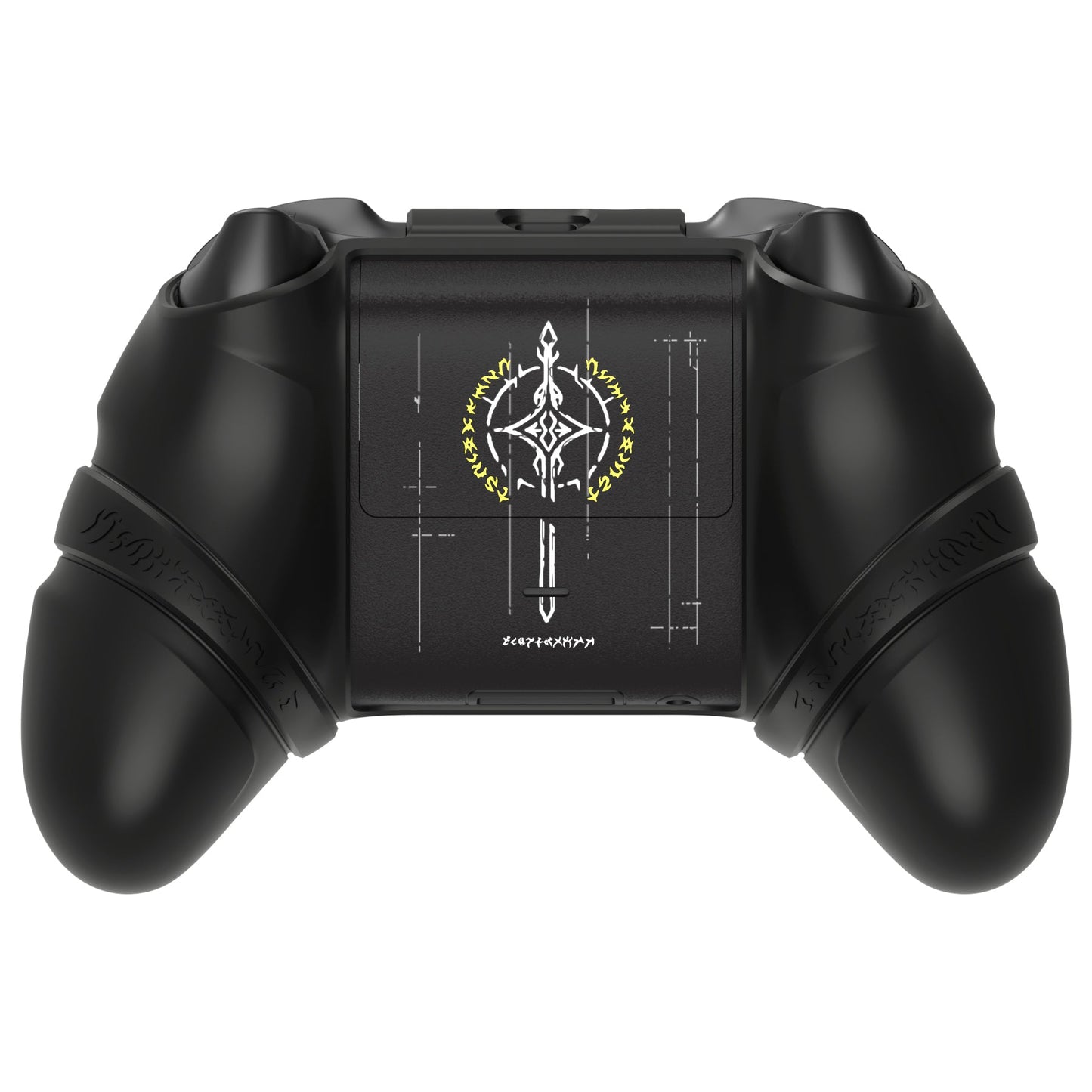PlayVital Runes Edition Silicone Controller Cover with Thumbstick Cap & Sticker for Xbox Series X/S Controller & Xbox Core Wireless Controller - Black PlayVital