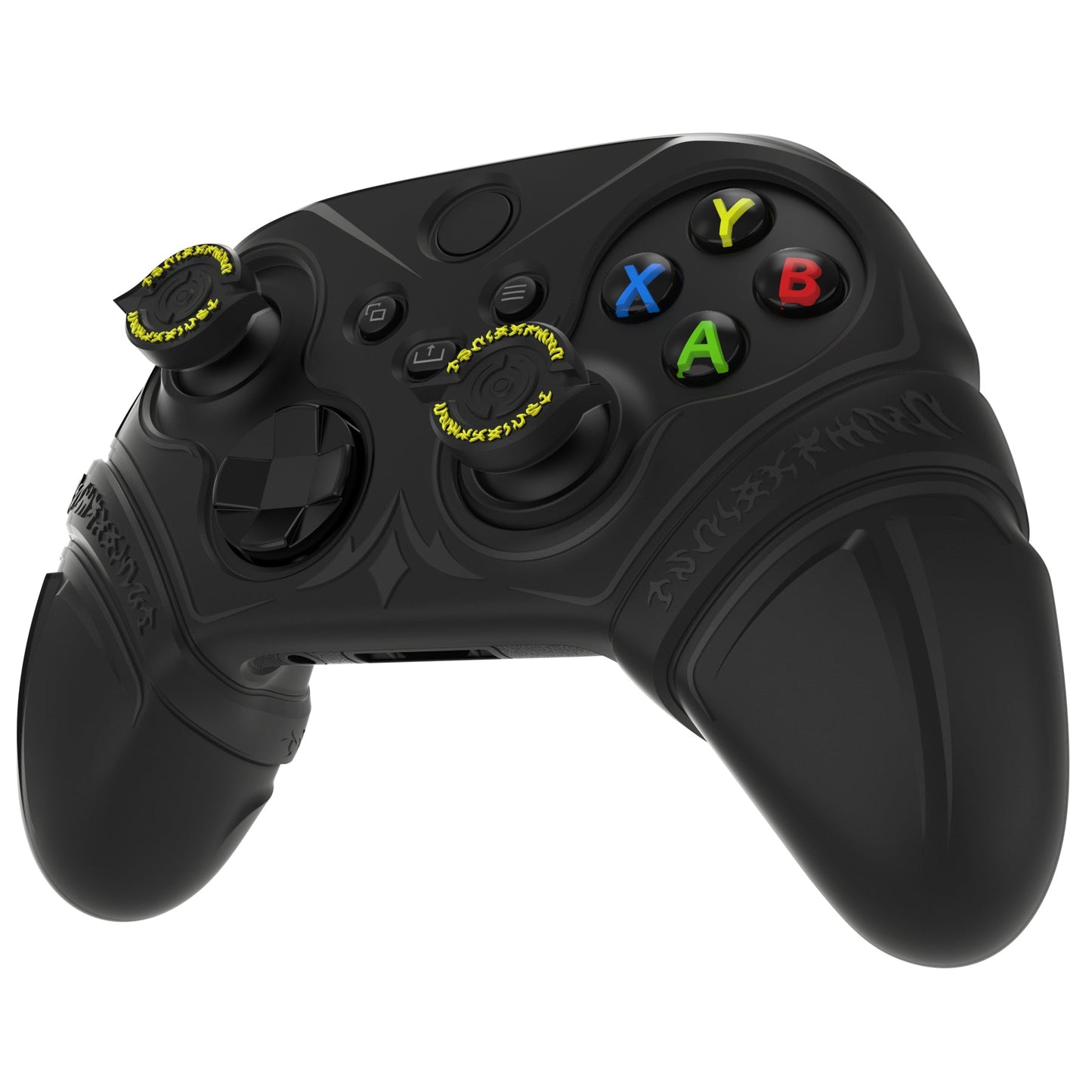 PlayVital Runes Edition Silicone Controller Cover with Thumbstick Cap & Sticker for Xbox Series X/S Controller & Xbox Core Wireless Controller - Black PlayVital