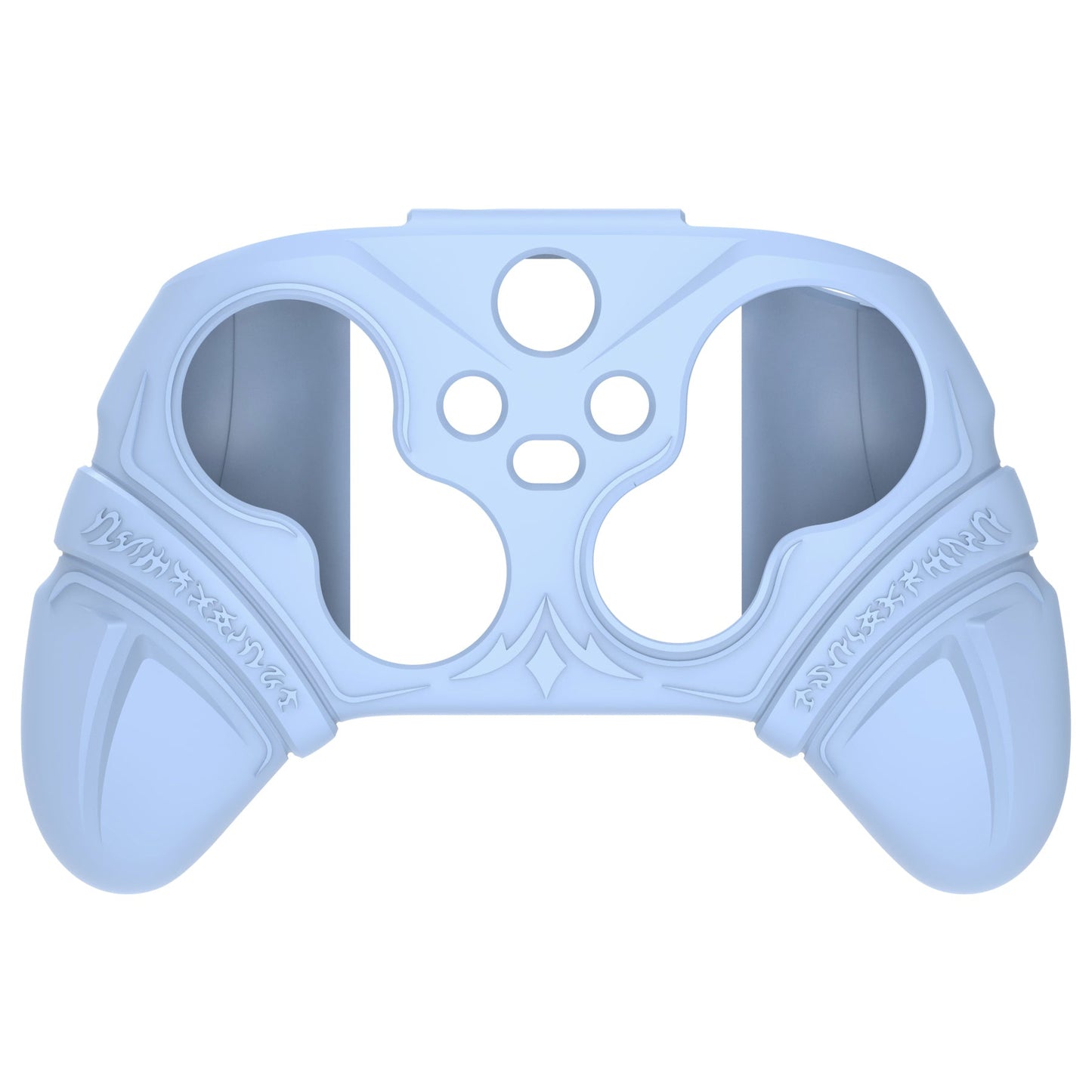 PlayVital Runes Edition Silicone Controller Cover with Thumbstick Cap & Sticker for Xbox Series X/S Controller & Xbox Core Wireless Controller - Blue PlayVital