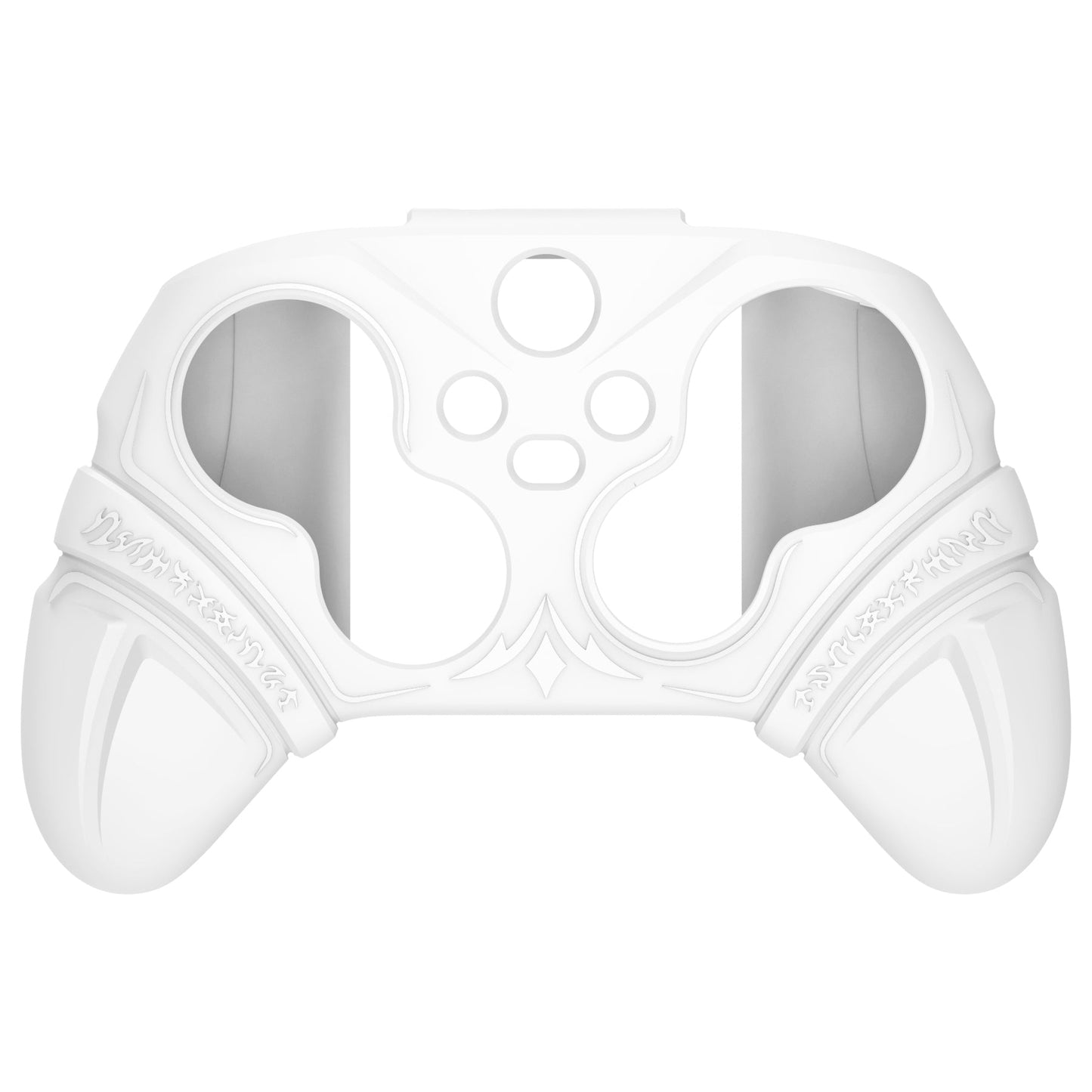 PlayVital Runes Edition Silicone Controller Cover with Thumbstick Cap & Sticker for Xbox Series X/S Controller & Xbox Core Wireless Controller - White PlayVital