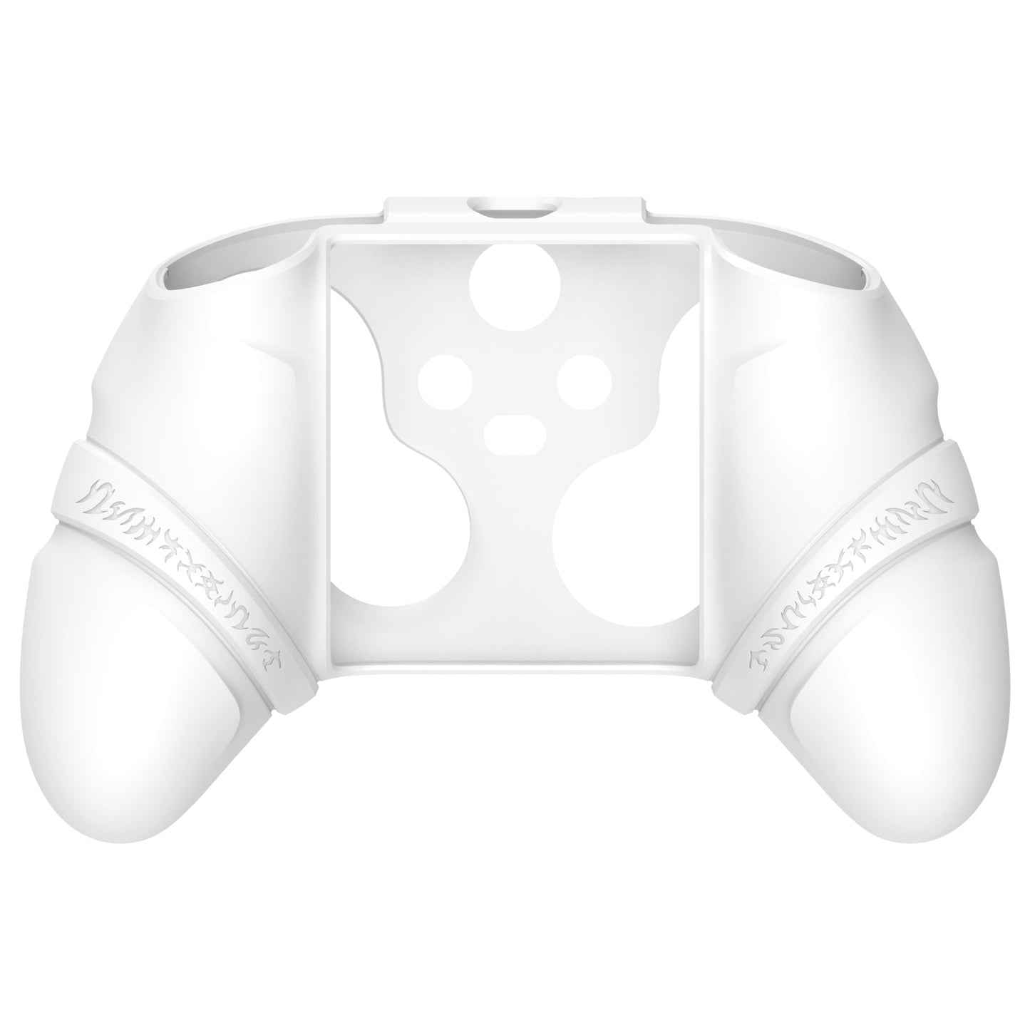 PlayVital Runes Edition Silicone Controller Cover with Thumbstick Cap & Sticker for Xbox Series X/S Controller & Xbox Core Wireless Controller - White PlayVital