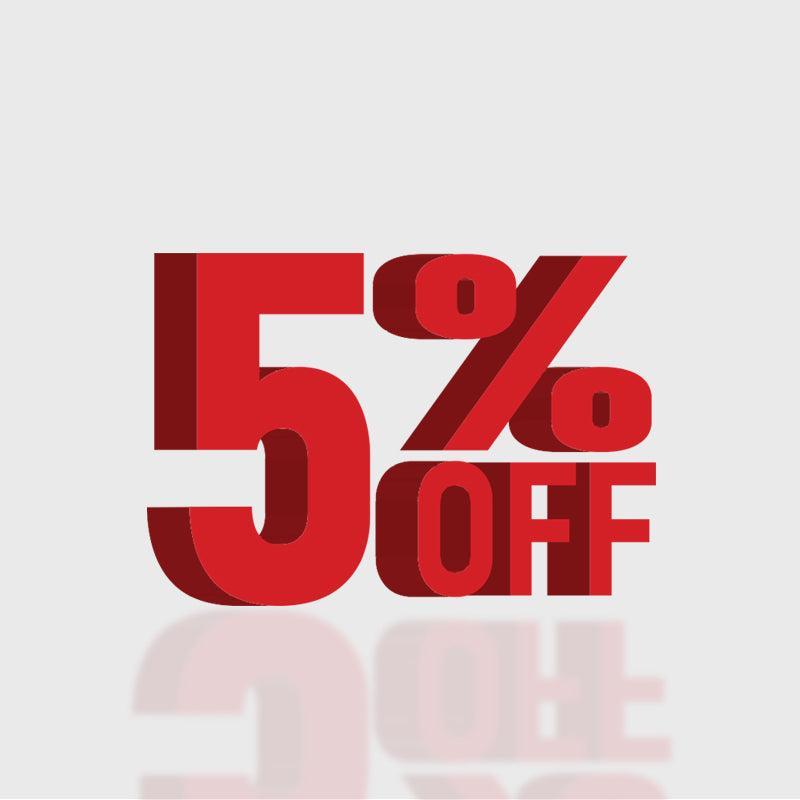 BLACK FRIDAY 5% OFF 11/17-11/27 PST
