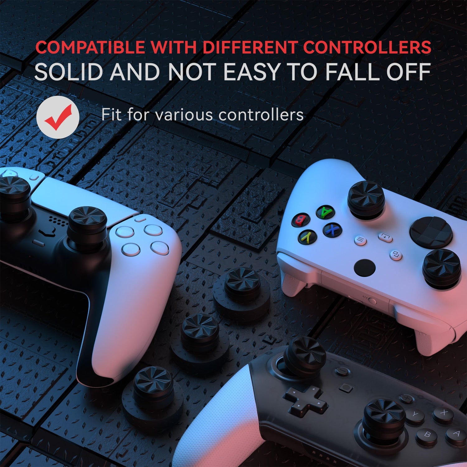 Universal Cushion Thumb Grips Caps