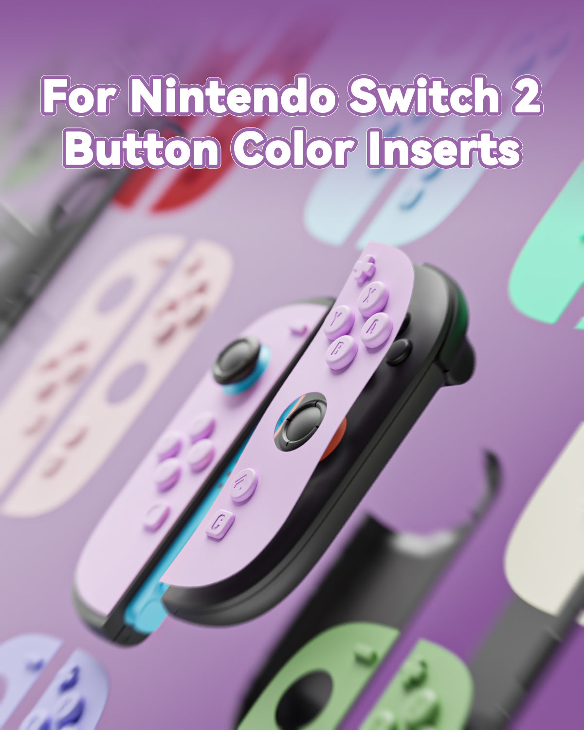 Switch 2 Button Protector For Nintendo Switch 2 Button Color Inserts – PlayVital