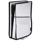 PlayVital Vertical Dust Cover for ps5 Slim Disc Edition(The New Smaller Design), Transparent Dust Proof Protector Waterproof Cover Sleeve for ps5 Slim Console - BMYPFM003 PlayVital