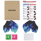PlayVital Blue Flame Anti-Skid Sweat-Absorbent Controller Grip for PS5 Controller - PFPJ129 PlayVital