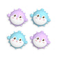 PlayVital Thumbs Cushion Caps Thumb Grip Caps for Nintendo Switch & Switch Lite & Switch OLED - Chubby Puffer Fish - NJM1190 PlayVital
