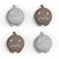 PlayVital Joystick Caps for Nintendo Switch, Thumbstick Caps for Switch Lite, Analog Cover for Switch OLED Joycon Thumb Grip Caps for Switch & Switch Lite & Switch OLED - Cutie Kitty - NJM1182 playvital