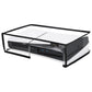 PlayVital Horizontal Dust Cover for ps5 Slim Disc Edition(The New Smaller Design), Transparent Dust Proof Protector Waterproof Cover Sleeve for ps5 Slim Console - HUYPFM003 PlayVital