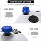 PlayVital Thumbs Pro HURRICANE Thumbstick Extender for Xbox Core Controller, for Xbox Series X/S Controller, Joystick Caps for Xbox One Controller - 2 High Raise & 2 Mid Raise Concave - Blue - PJM5007 PlayVital