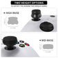 PlayVital Thumbs Pro ARMOR Thumbstick Extender for Xbox Core Controller, for Xbox Series X/S Controller, Joystick Caps Grip for Xbox One Controller - 2 High Raise and 2 Mid Raise Dome - Black - PJM5009 PlayVital