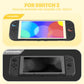PlayVital 2-Pack Tempered Glass Screen Protector with Easy Alignment Frame for Nintendo Switch 2 - Antique Yellow PlayVital