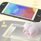 PlayVital 2-Pack Tempered Glass Screen Protector with Easy Alignment Frame for Nintendo Switch 2 - Antique Yellow PlayVital