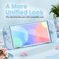 PlayVital 2-Pack Tempered Glass Screen Protector with Easy Alignment Frame for Nintendo Switch 2 - Heaven Blue PlayVital