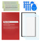 PlayVital 2-Pack Tempered Glass Screen Protector with Easy Alignment Frame for Nintendo Switch 2 - Heaven Blue PlayVital