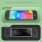 PlayVital 2-Pack Tempered Glass Screen Protector with Easy Alignment Frame for Nintendo Switch 2 - Matcha Green PlayVital