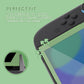 PlayVital 2-Pack Tempered Glass Screen Protector with Easy Alignment Frame for Nintendo Switch 2 - Matcha Green PlayVital