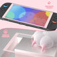 PlayVital 2-Pack Tempered Glass Screen Protector with Easy Alignment Frame for Nintendo Switch 2 - Pink PlayVital