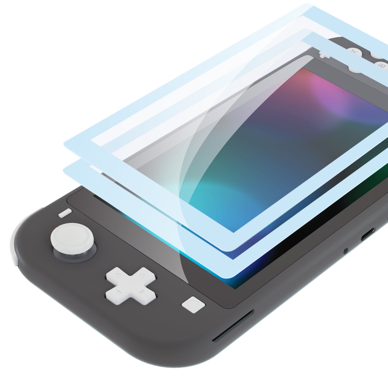 For Switch Lite Tempered Glass Screen Protector