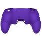 PlayVital 2 Set Runes Edition Silicone Cover Skin for PS5 Controller with Thumb Grips & Touchpad Skin & D-pad Area Sticker, Compatible with PS5 Charging Dock - Purple - FVEPFP007 PlayVital