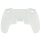 PlayVital 2 Set Upgraded 3D Studded Edition Anti-Slip Silicone Cover Skin with 6 Thumb Grips & 2 Stickers for PS5 Controller, Compatible with Charging Dock - Glow in Dark - Green PlayVital