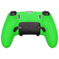 PlayVital 3D Studded Edition Anti-Slip Silicone Cover Case with Thumb Grip Caps for PS5 Edge Controller - Green - ETPFP012 PlayVital