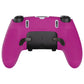 PlayVital 3D Studded Edition Anti-Slip Silicone Cover Case with Thumb Grip Caps for PS5 Edge Controller - Neon Purple - ETPFP017 PlayVital