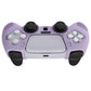 PlayVital 3D Studded Edition Anti-Slip Silicone Cover Skin with Thumb Grip Caps for PS5 Wireless Controller - Mauve Purple - TDPF009 PlayVital